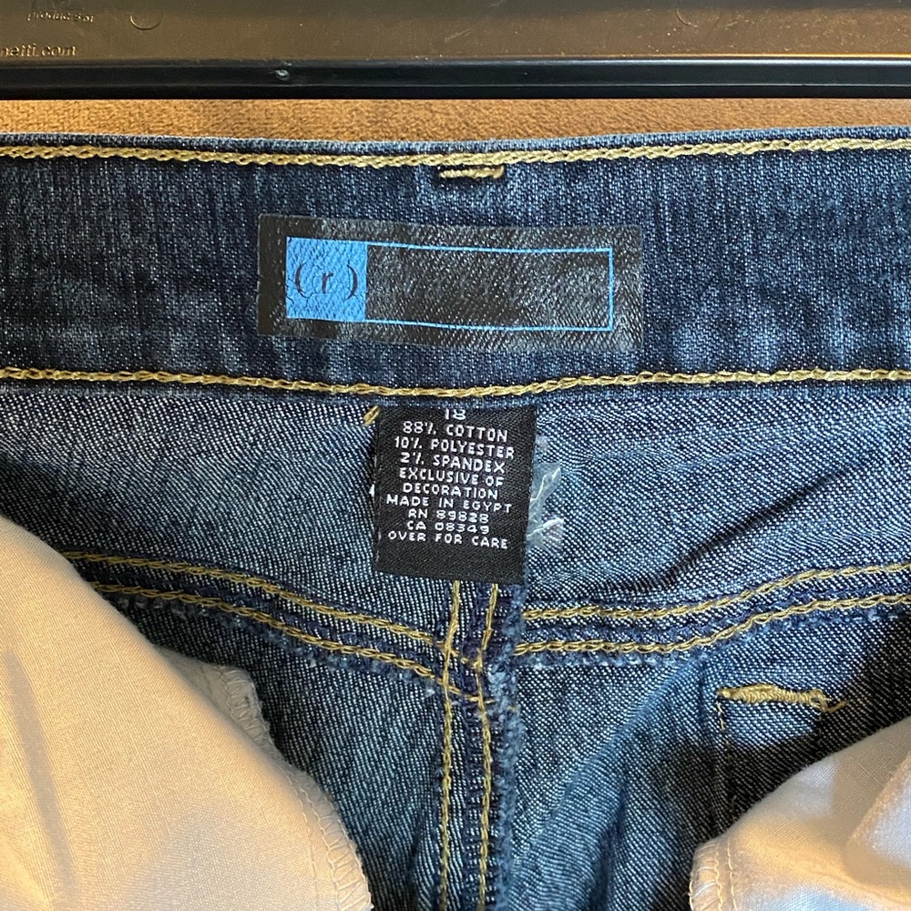 Relativity Mid Rise Size 18 Bootcut Jeans - Picture 5 of 5